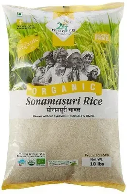 24 Mantra Organic Sona Masuri Rice - White - Polished 10lb Pallet