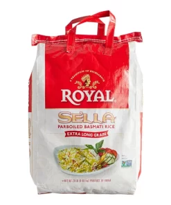 Royal Chef's Secret Sella Parboiled Basmati Rice - 20 lb. Pallet