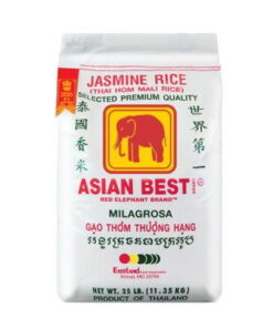 Asian Best Jasmine Rice New Crop, 25 LBS Pallet