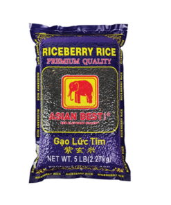 Asian Best Riceberry Rice 5lb Pallet